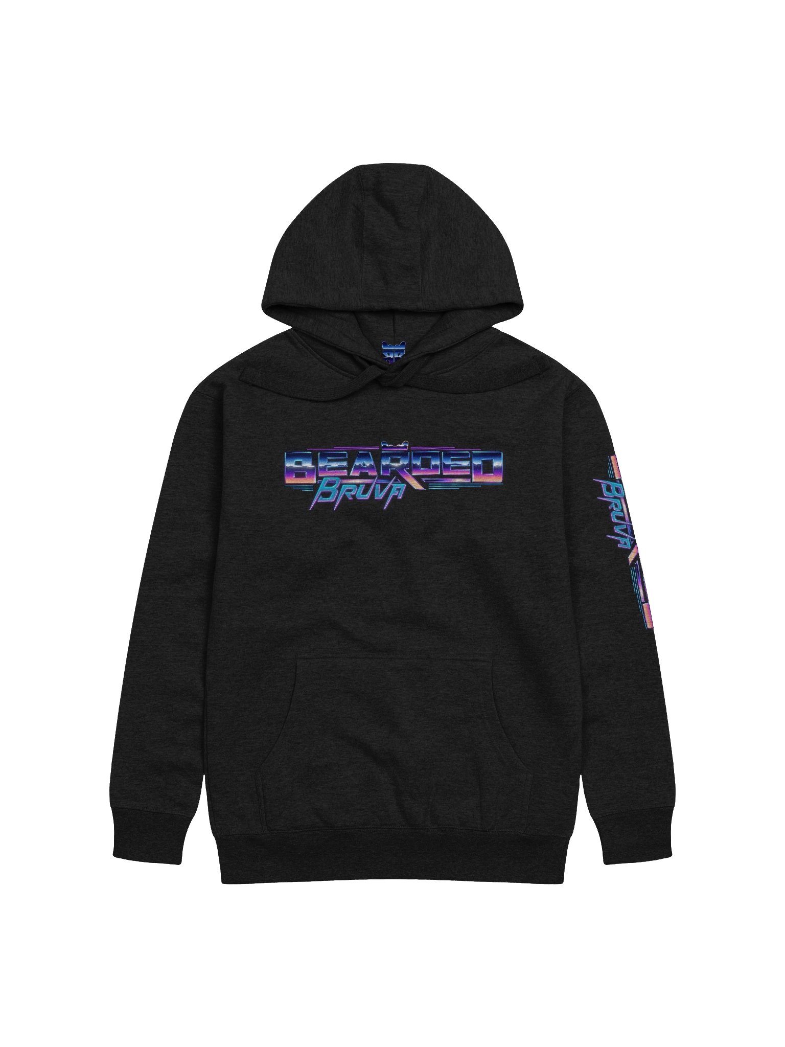 BeardedBruva Logo Gradient Hoodie product image (1)