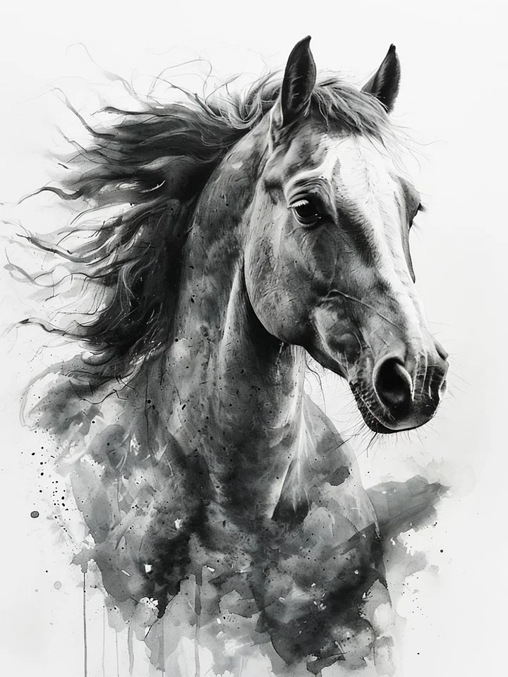 Dynamic Motion Horse Poster product image (1)