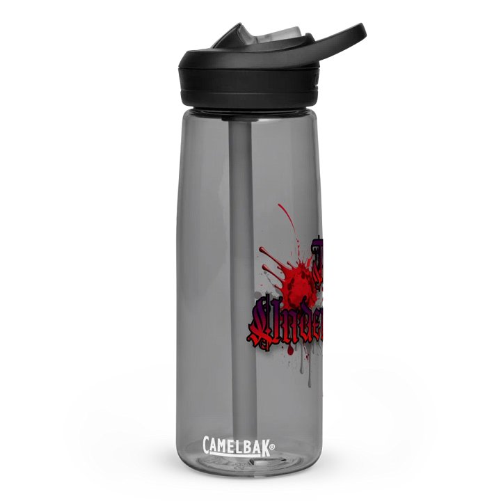 Eerie Gothic Skull Sports Water Bottle product image (1)