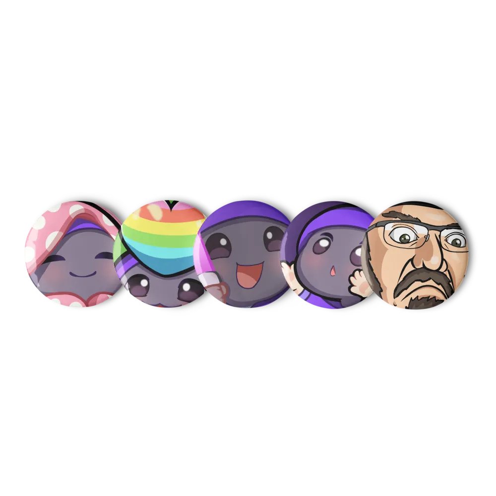 Emote Pin Set 1 product image (7)