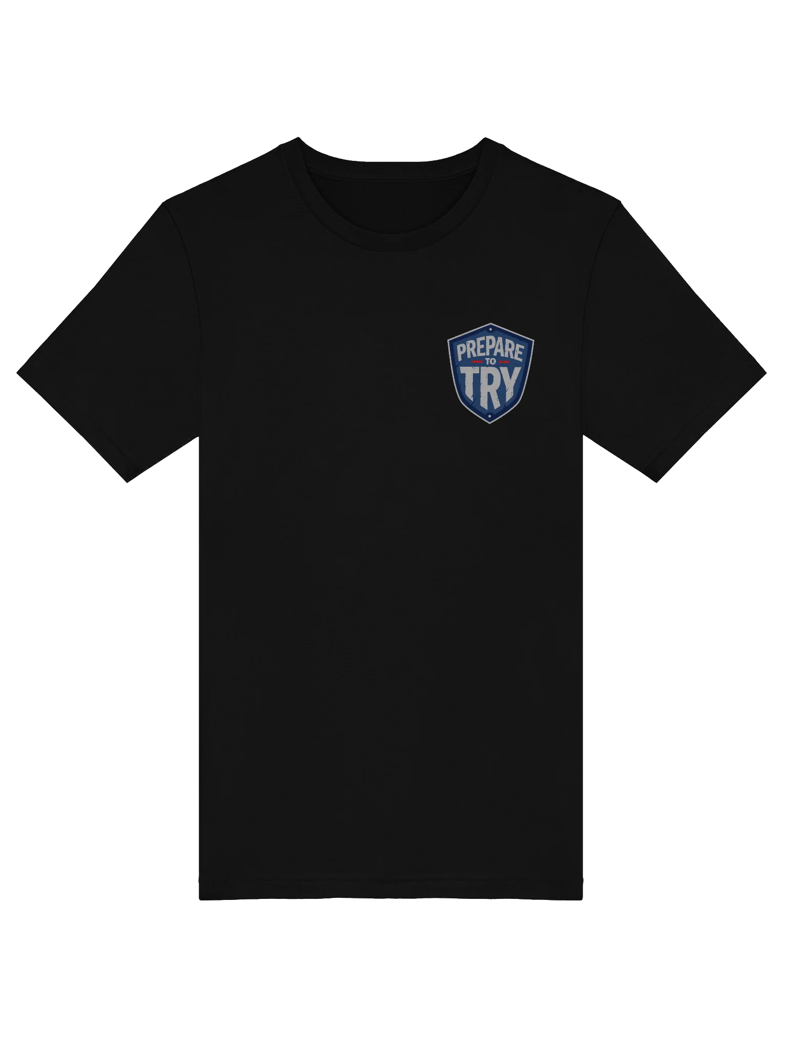 Prepare To Try T-Shirt (Colour Shield) product image (7)