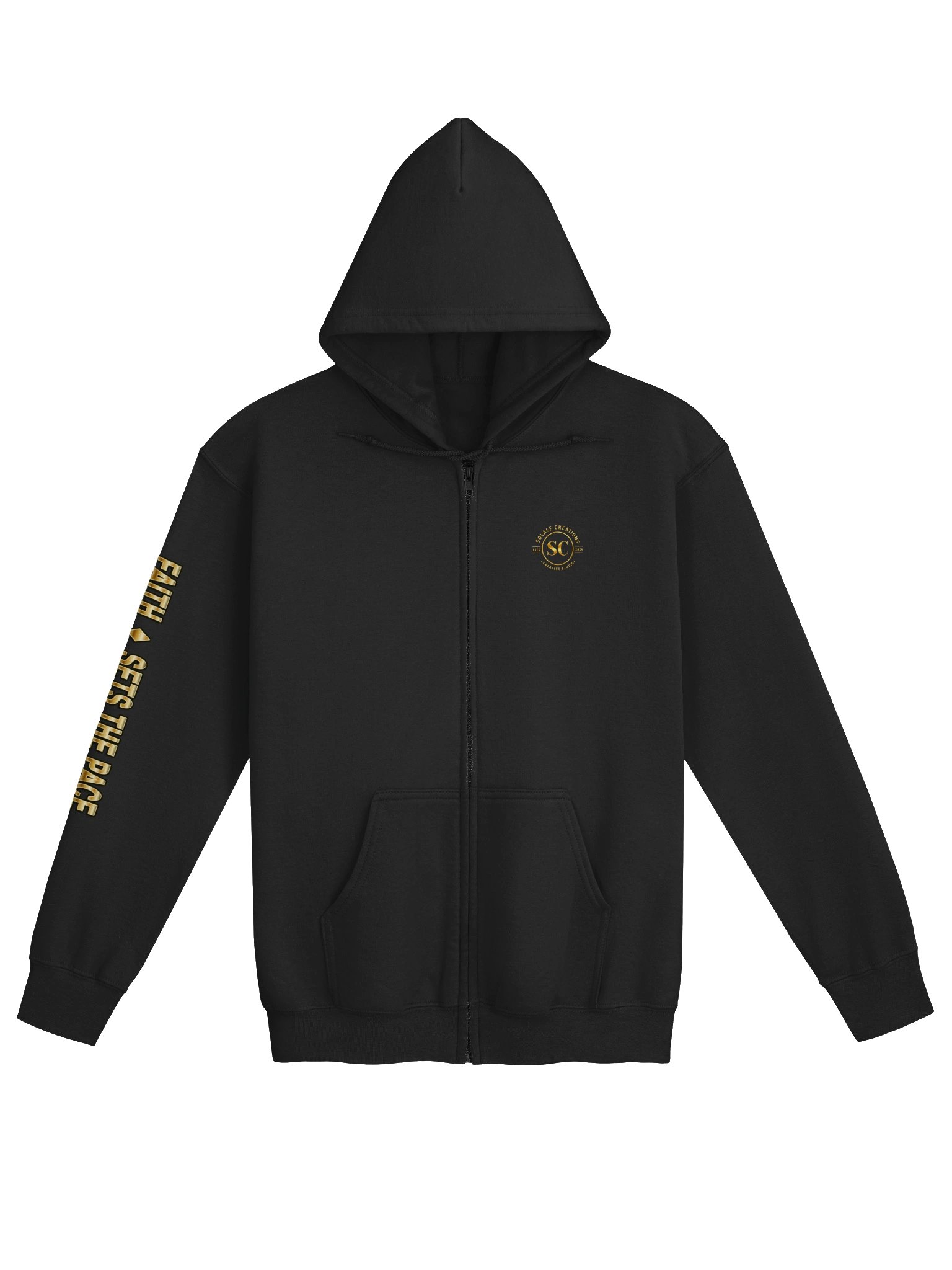 Faith Sets the Pace Zip-Up Hoodie product image (1)