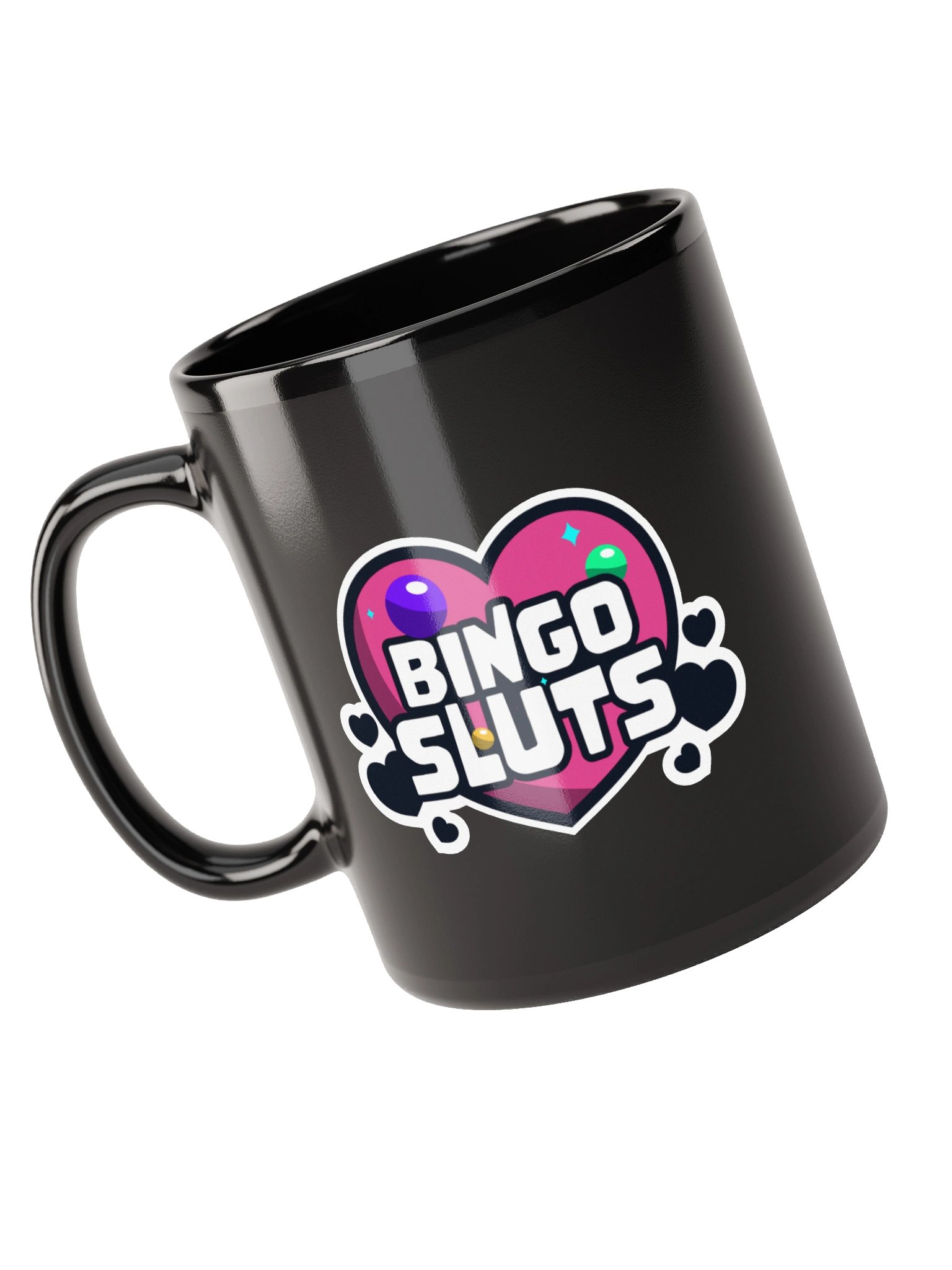 BINGO SLUTS BLACK COFFEE MUG product image (9)