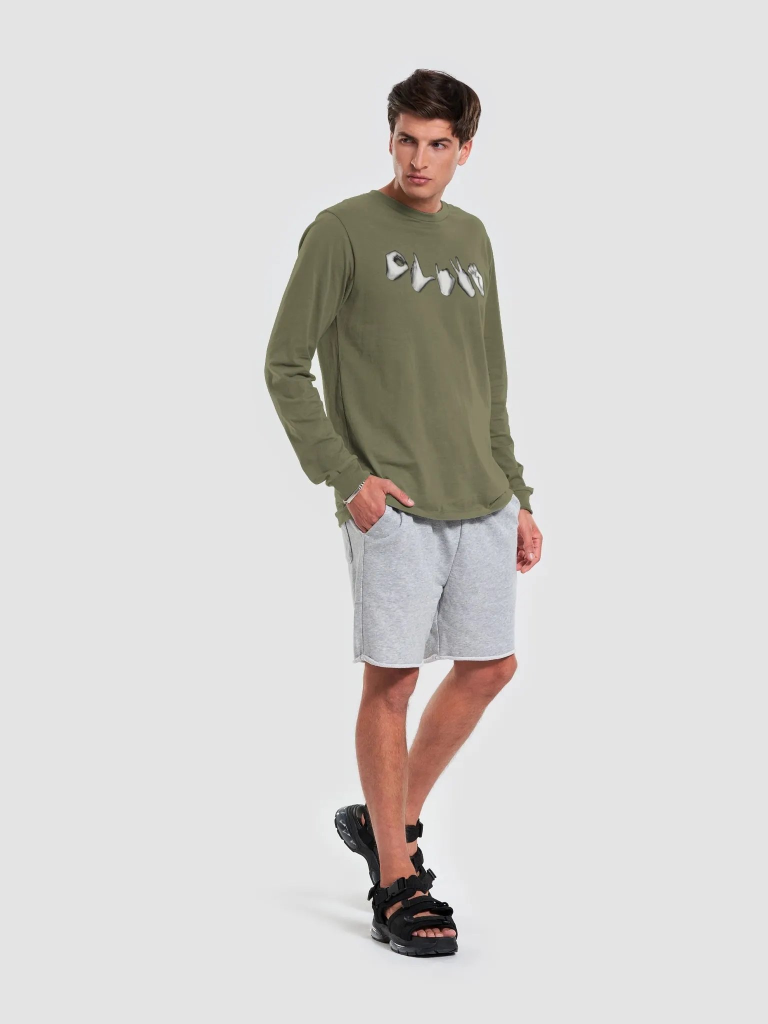 Hands Long Sleeve product image (6)