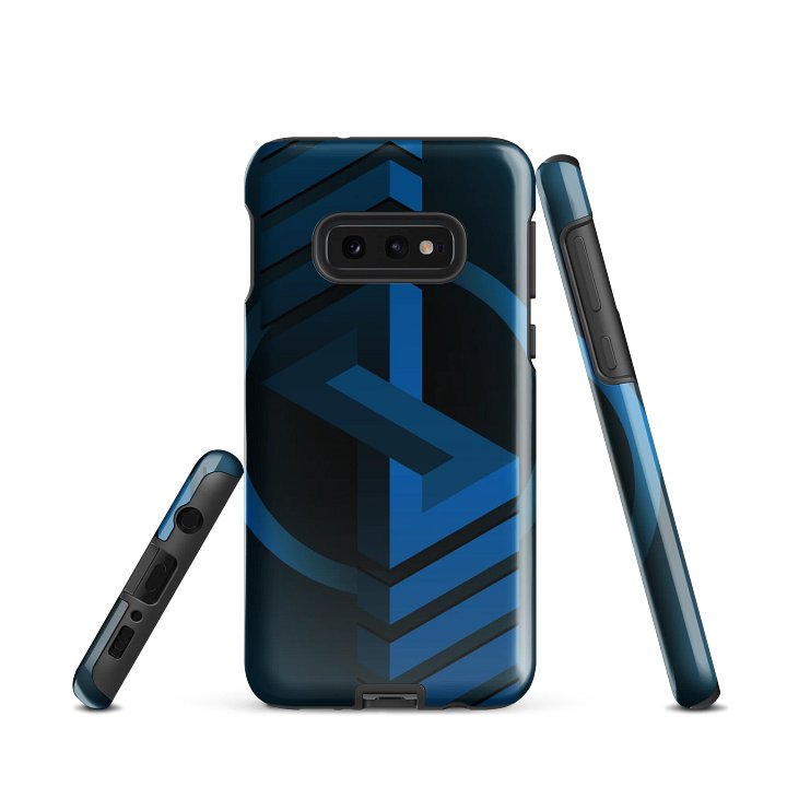 Blue Logo on Black Samsung Tough Case product image (1)