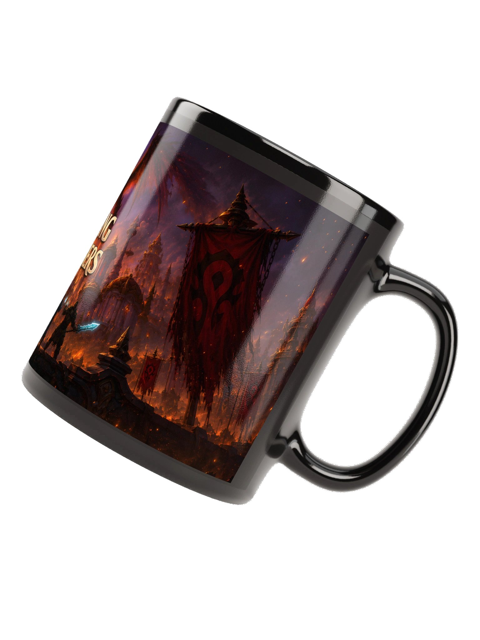 Raining Embers Black Glossy Mug product image (12)