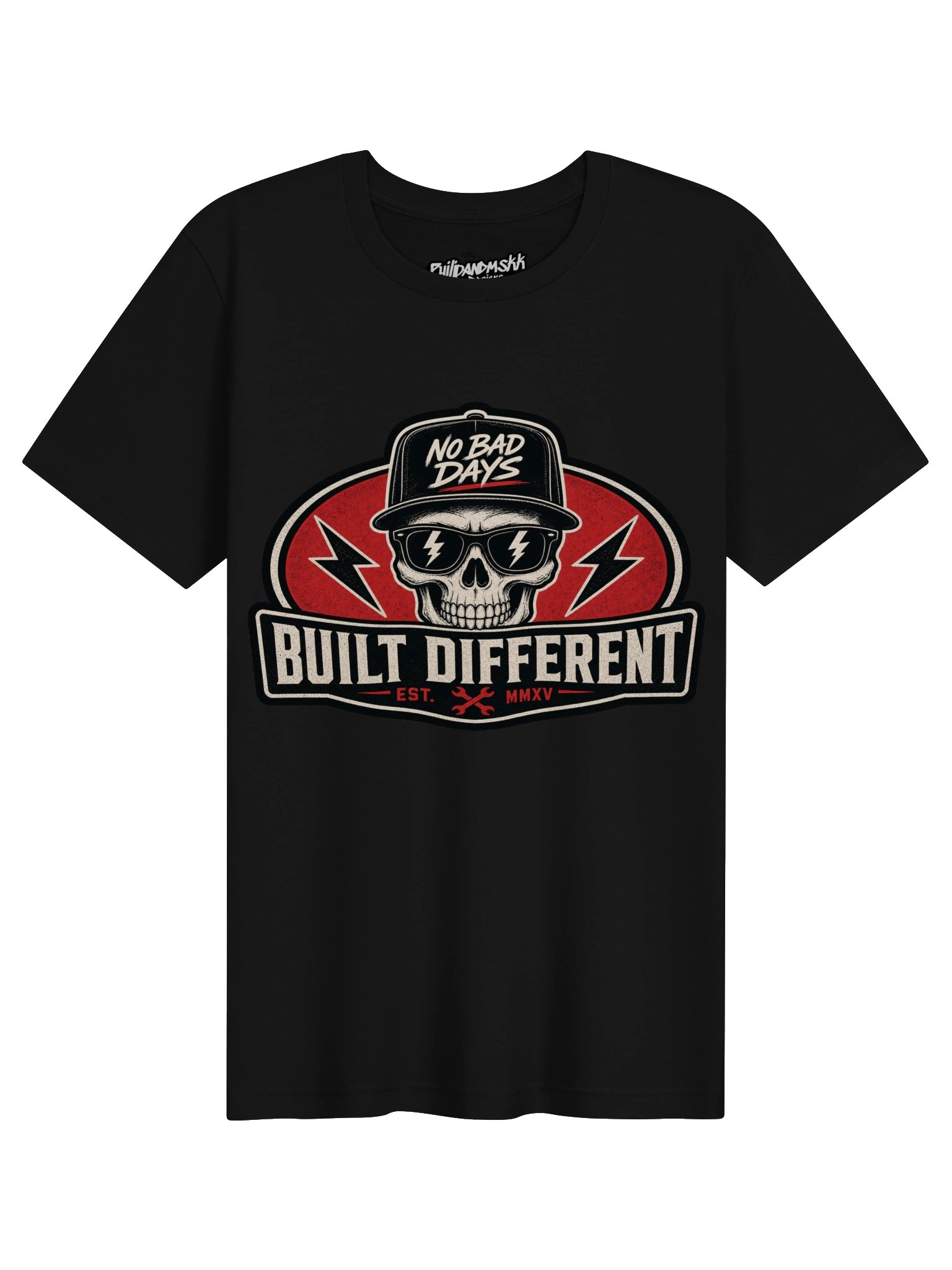 Built Different Skull Tee product image (3)