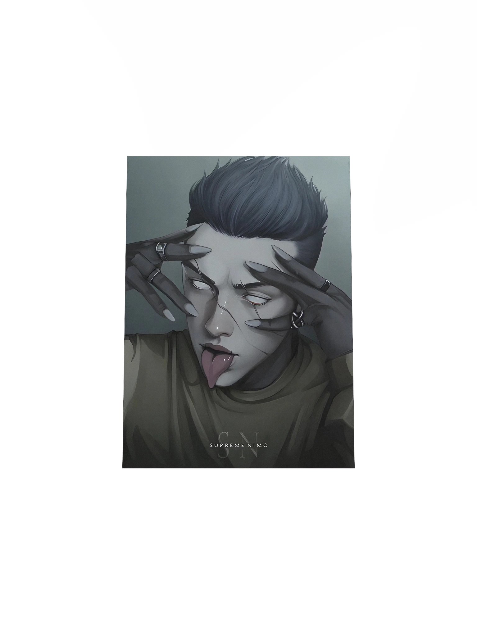 Nezha Vibrant Matte Poster Prints product image (4)