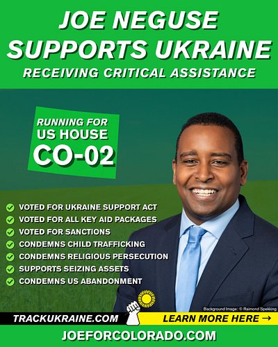 Democrat Joe Neguse is running for reelection in Colorado's 2nd Congressional District [CO-02] on November 3.

✅Voted for the...