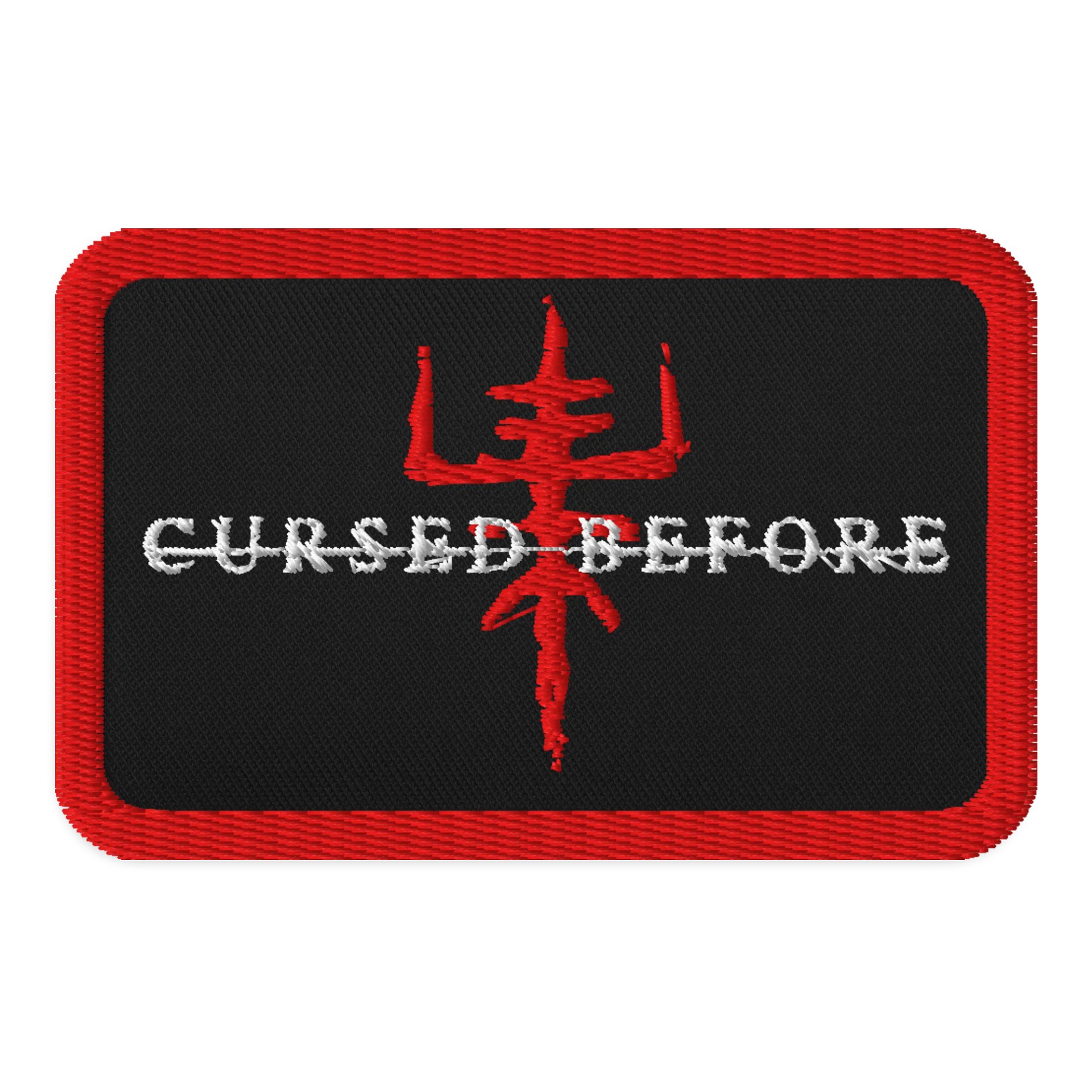 Cursed Before Red Logo Patch product image (1)