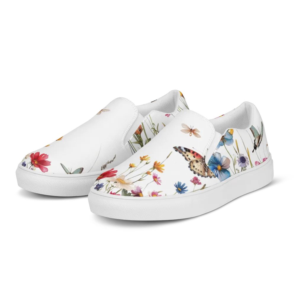 Floral Flutter Slip-Ons product image (5)