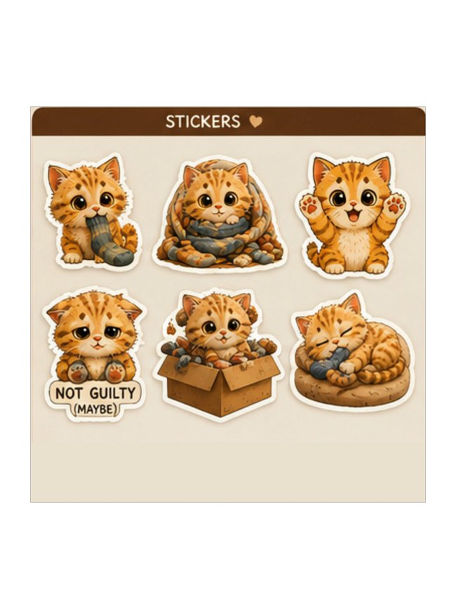 Kiss Cut Stickers