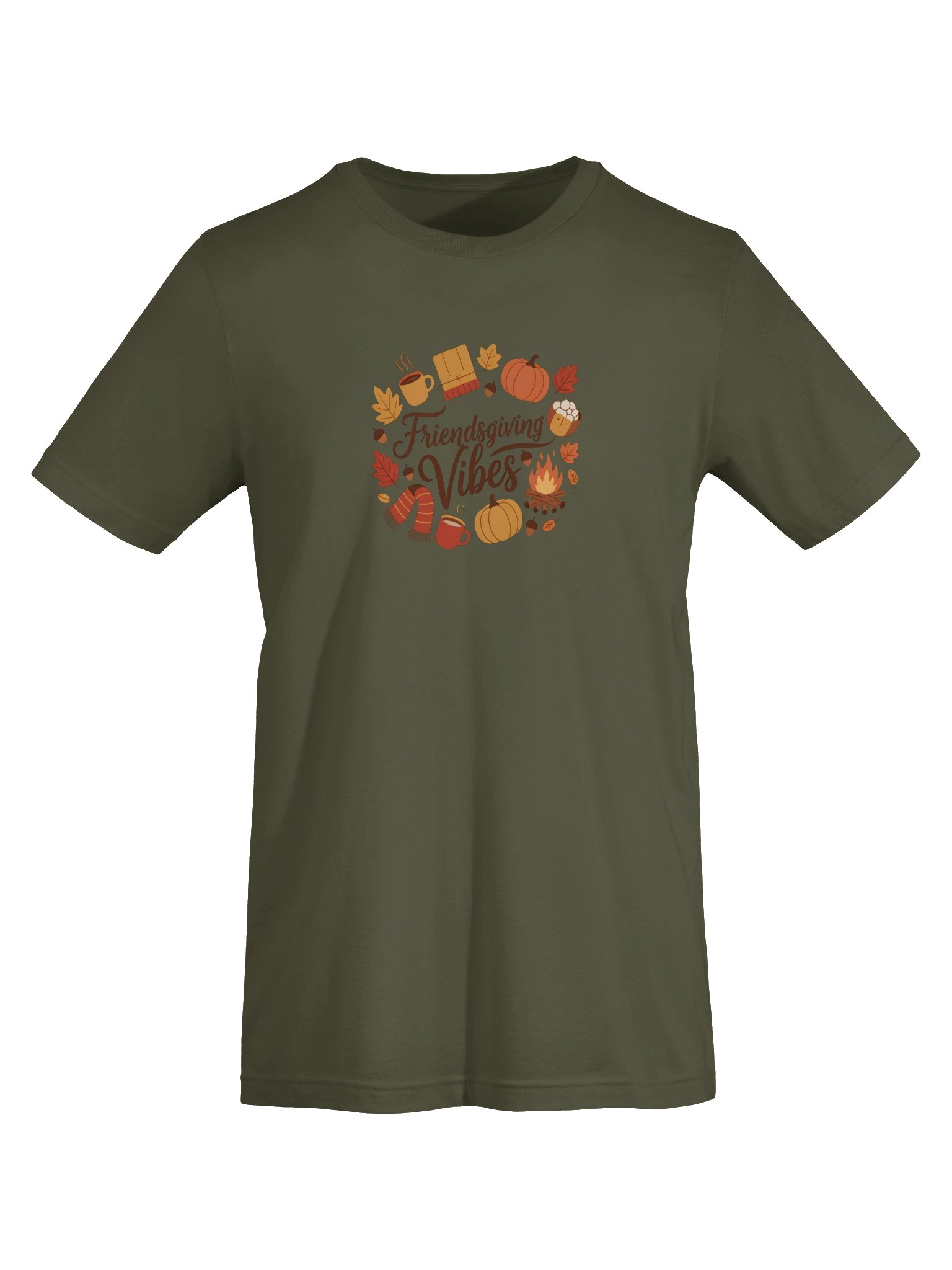 Friendsgiving Vibes Autumn Tee product image (5)