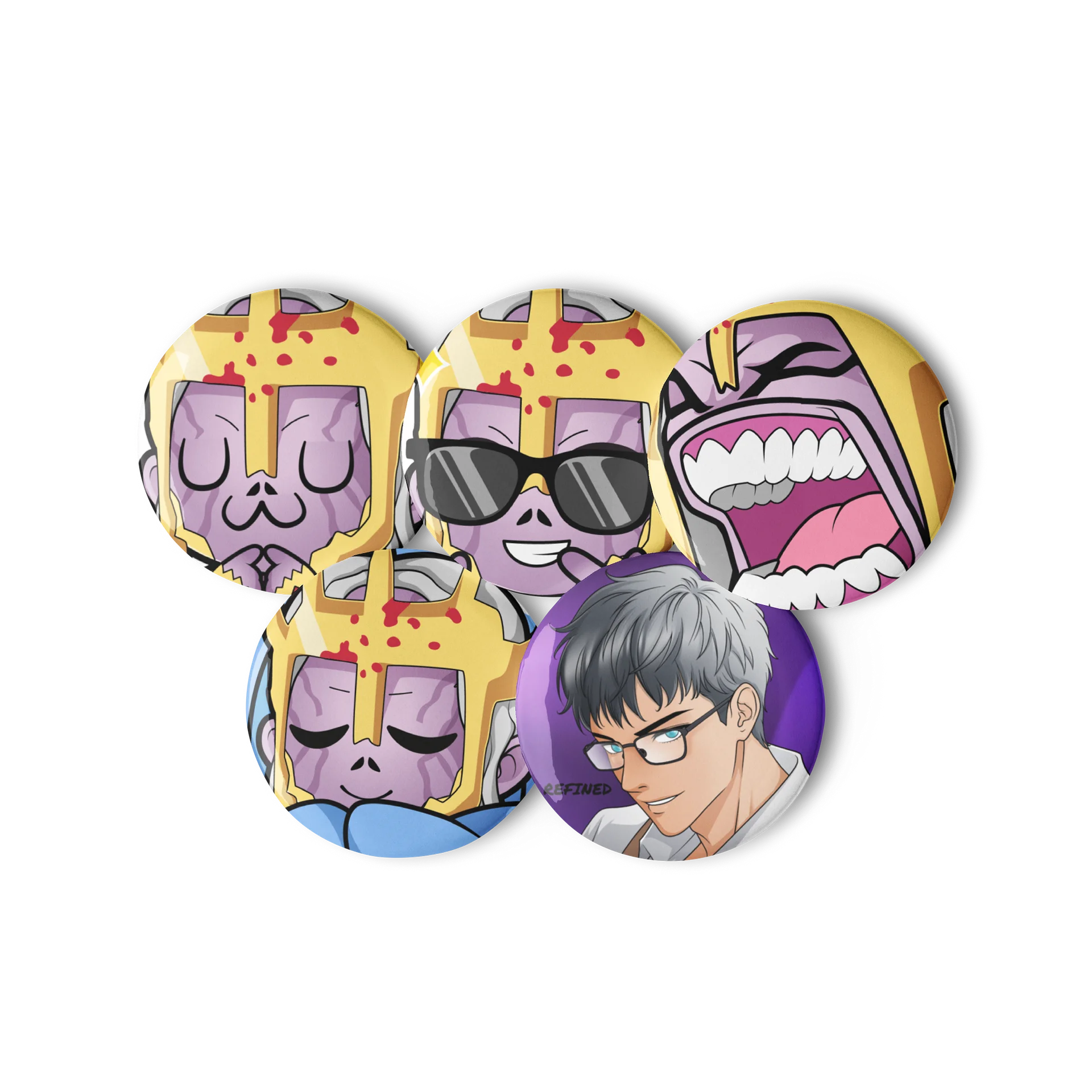 Refined & Lich Button Set product image (2)