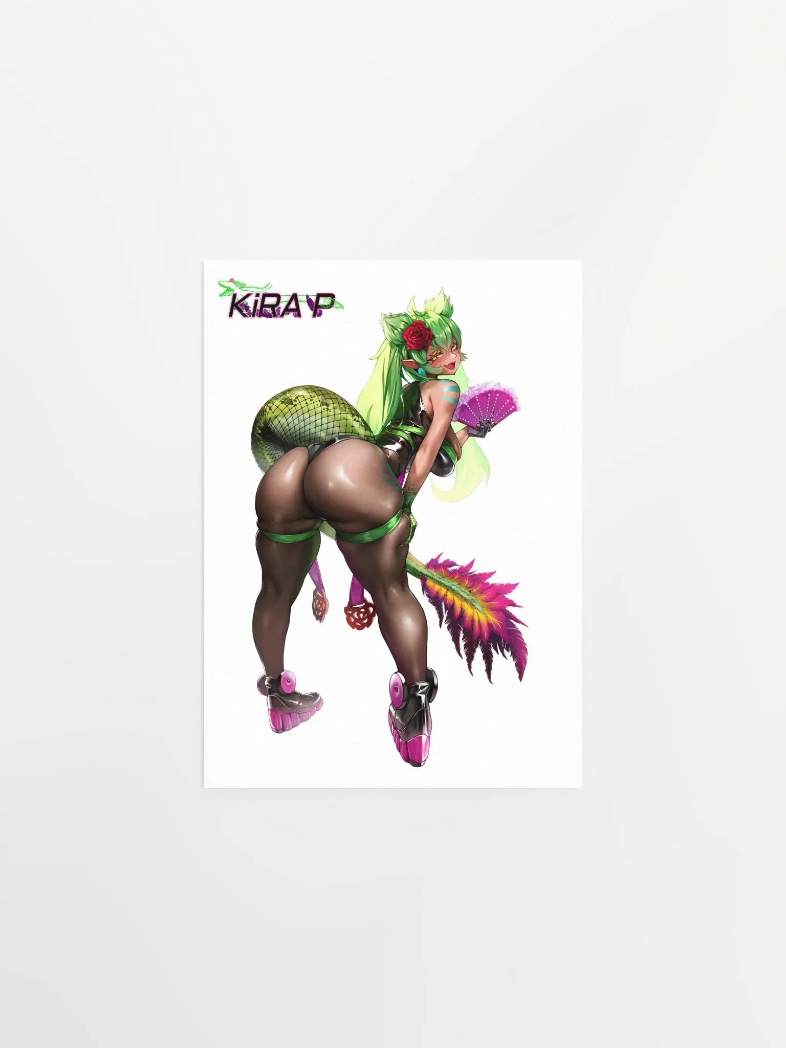 Raptor Girl Cake Poster product image (3)