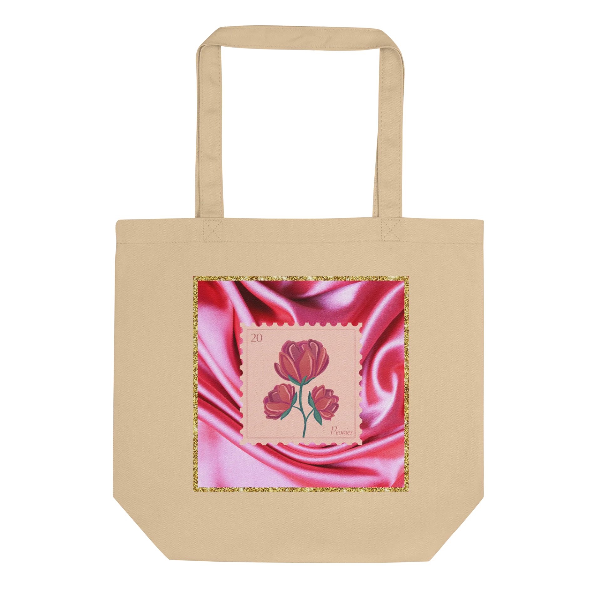 📮🌸 Glowlita "Love Letter Passport" Reversible Beach Tote product image (2)