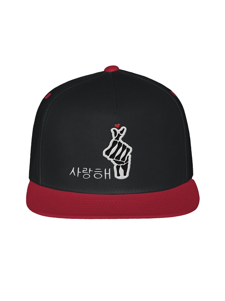 Saranghae & Bones Finger Hearts Snapback product image (1)