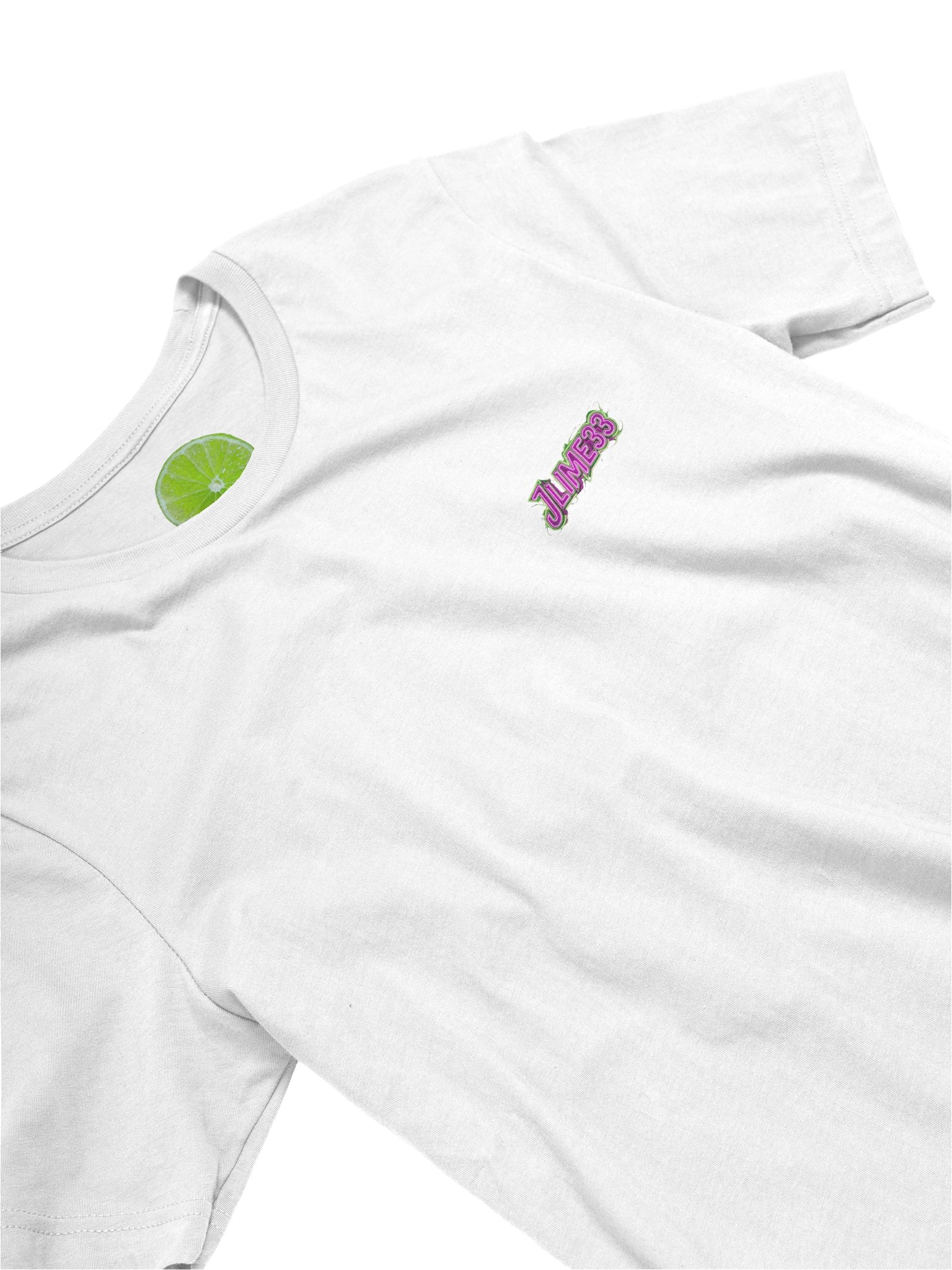 JLIME33 White Tee product image (3)