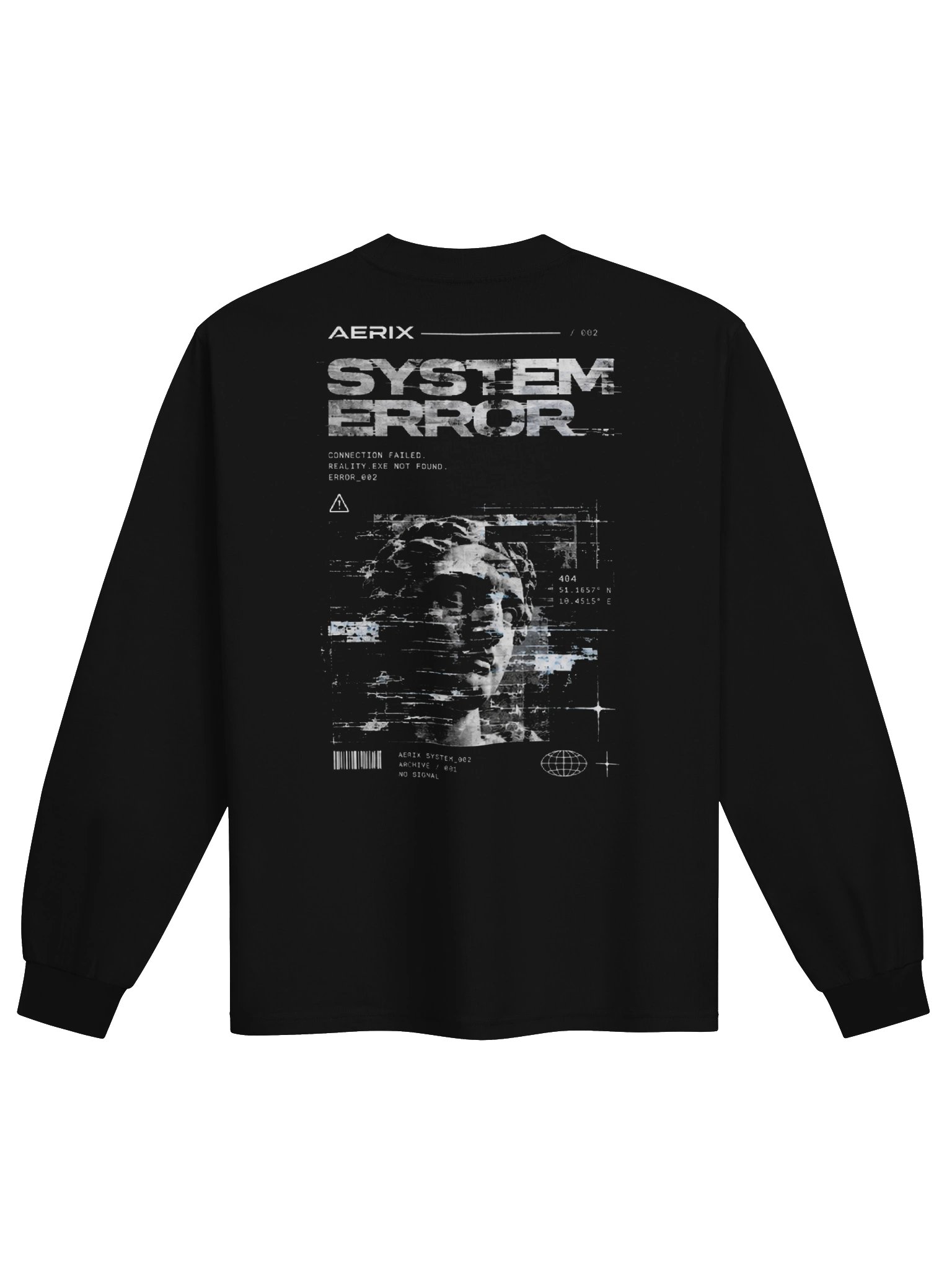 Aerix - System Error 001 Long Sleeve product image (1)