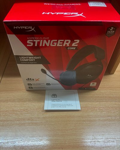 Scored This Nice HyperX Sting……Wooooooooo (No Not That Sting) Stinger 2 Thanks To The Awesome Giveaway Being Held By The Love...