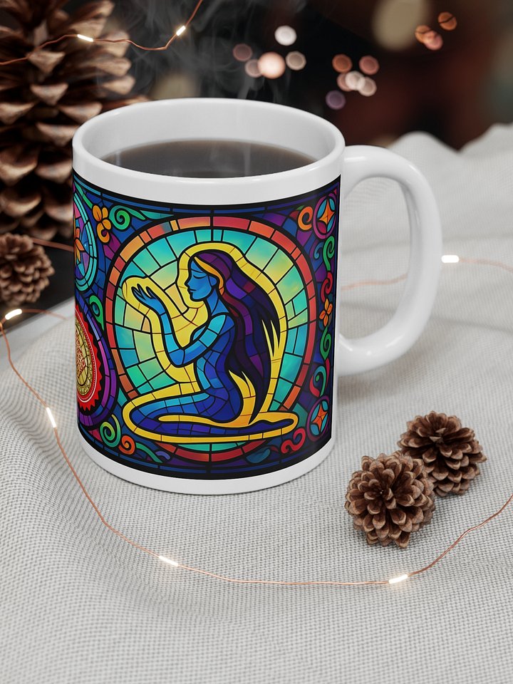 Virgo Gloss White Mug product image (2)