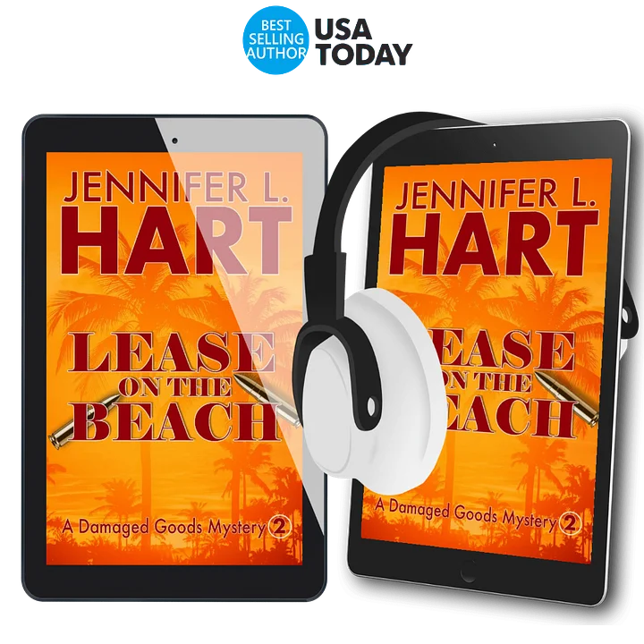 Lease on the Beach ebook & audiobook (Damaged Goods Mysteries book 2) product image (1)