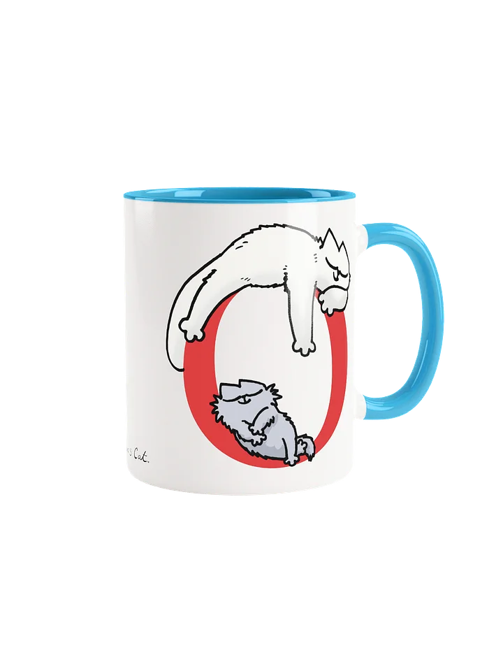 Cat Monogram Mug - O product image (2)