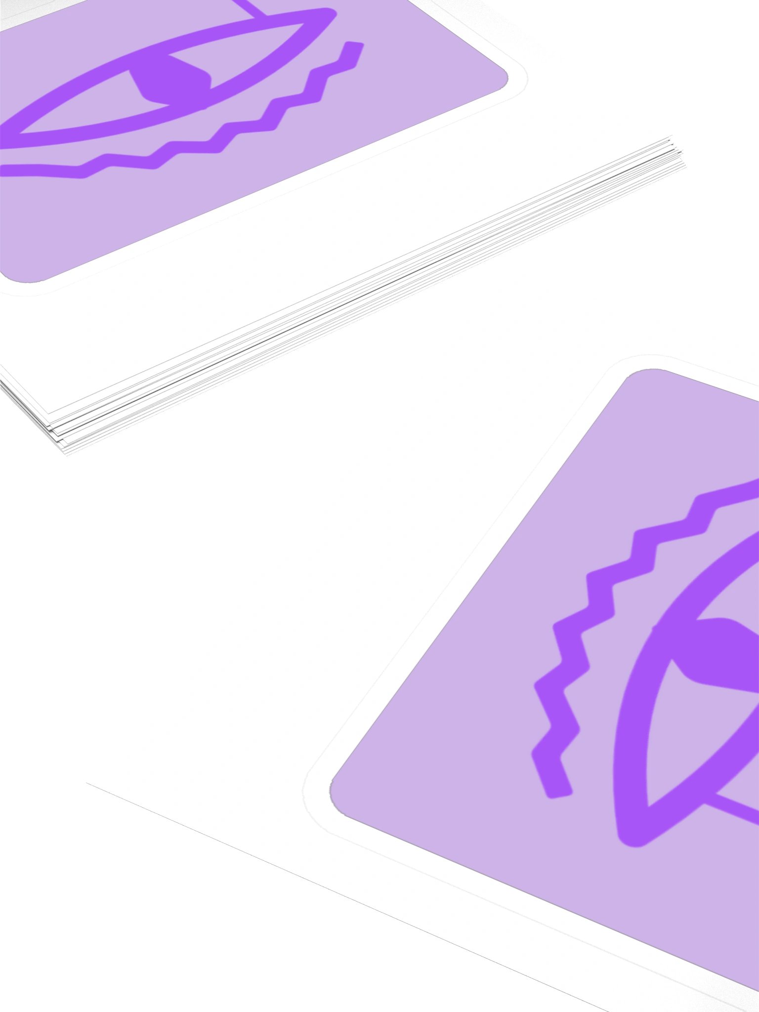 Amethyst Eye — Block Sticker product image (4)