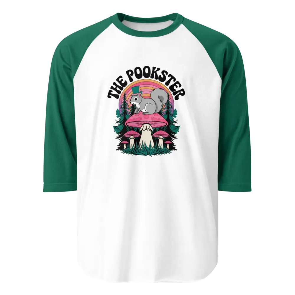 Dapper Squirrel in Wonderland Raglan Tee product image (1)