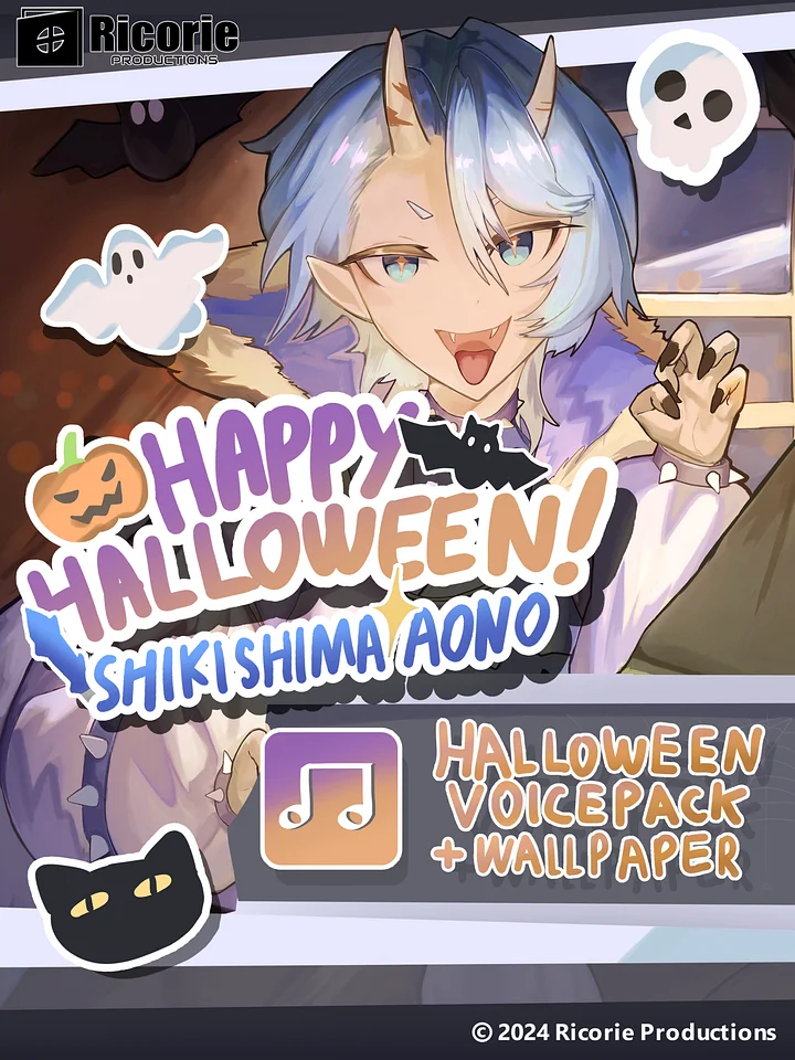 Shikishima Aono Halloween 2024 Voicepack product image (1)