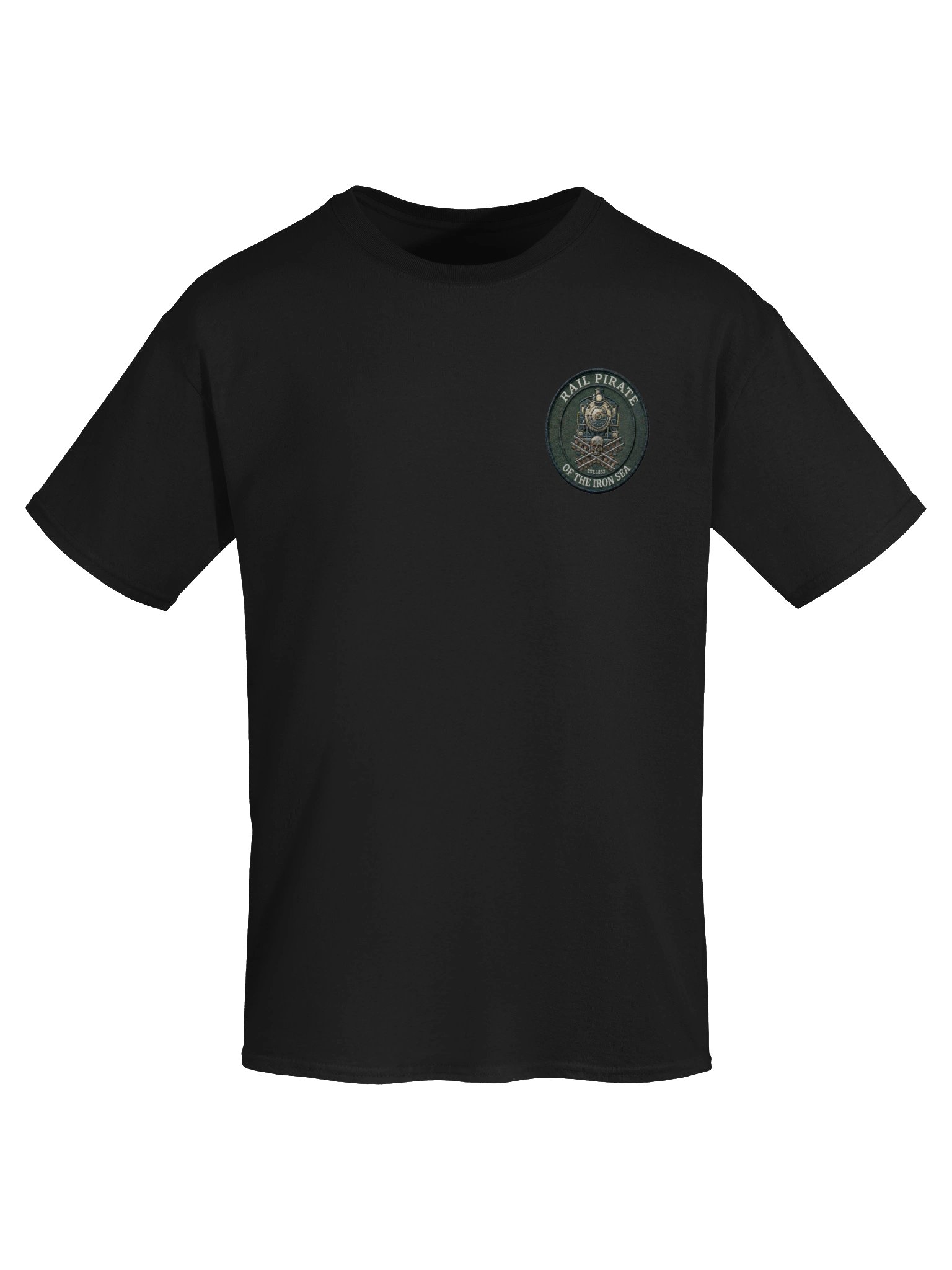 Rail Pirate™ Original Crest Tee — Front Only product image (5)