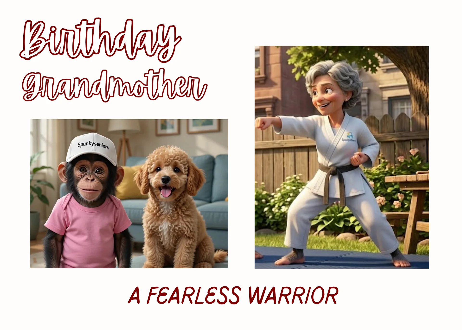 A Fearless Warrior: Grandma Birthday product image (1)