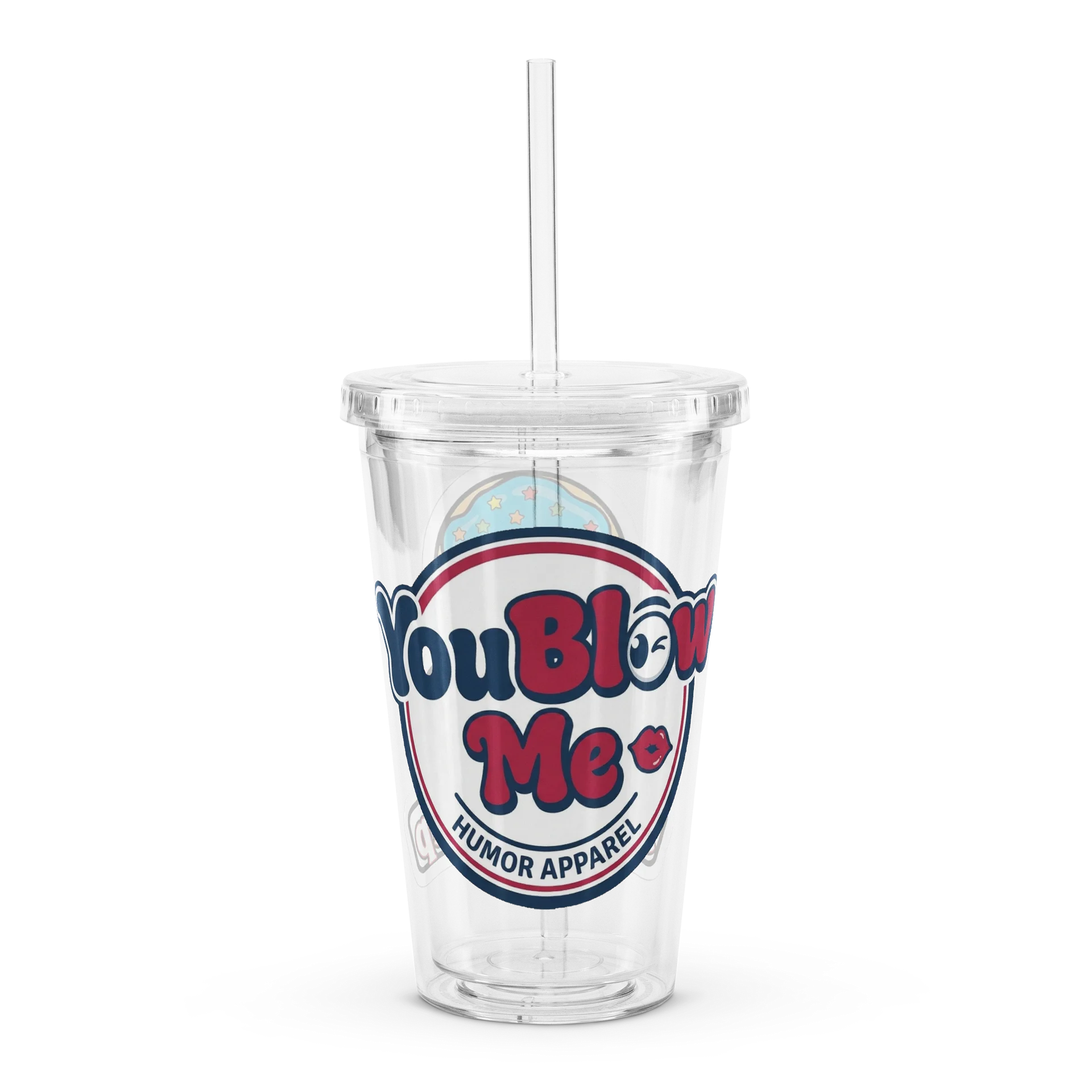 Just The Tip - Custom Double Wall Clear Plastic Tumbler product image (3)