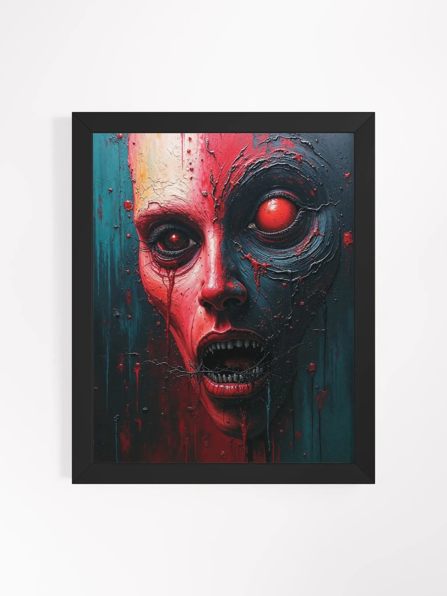 Nightmare Visions Framed Print product image (2)