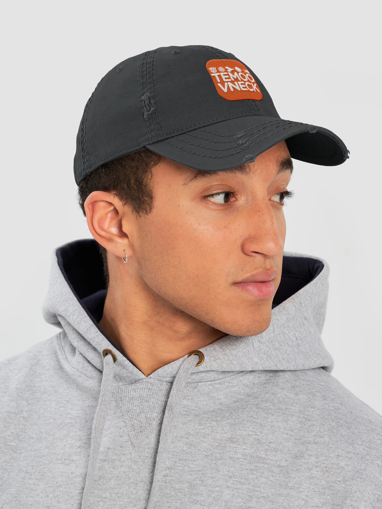 Temoo Vneck - Distressed Dad Cap product image (7)