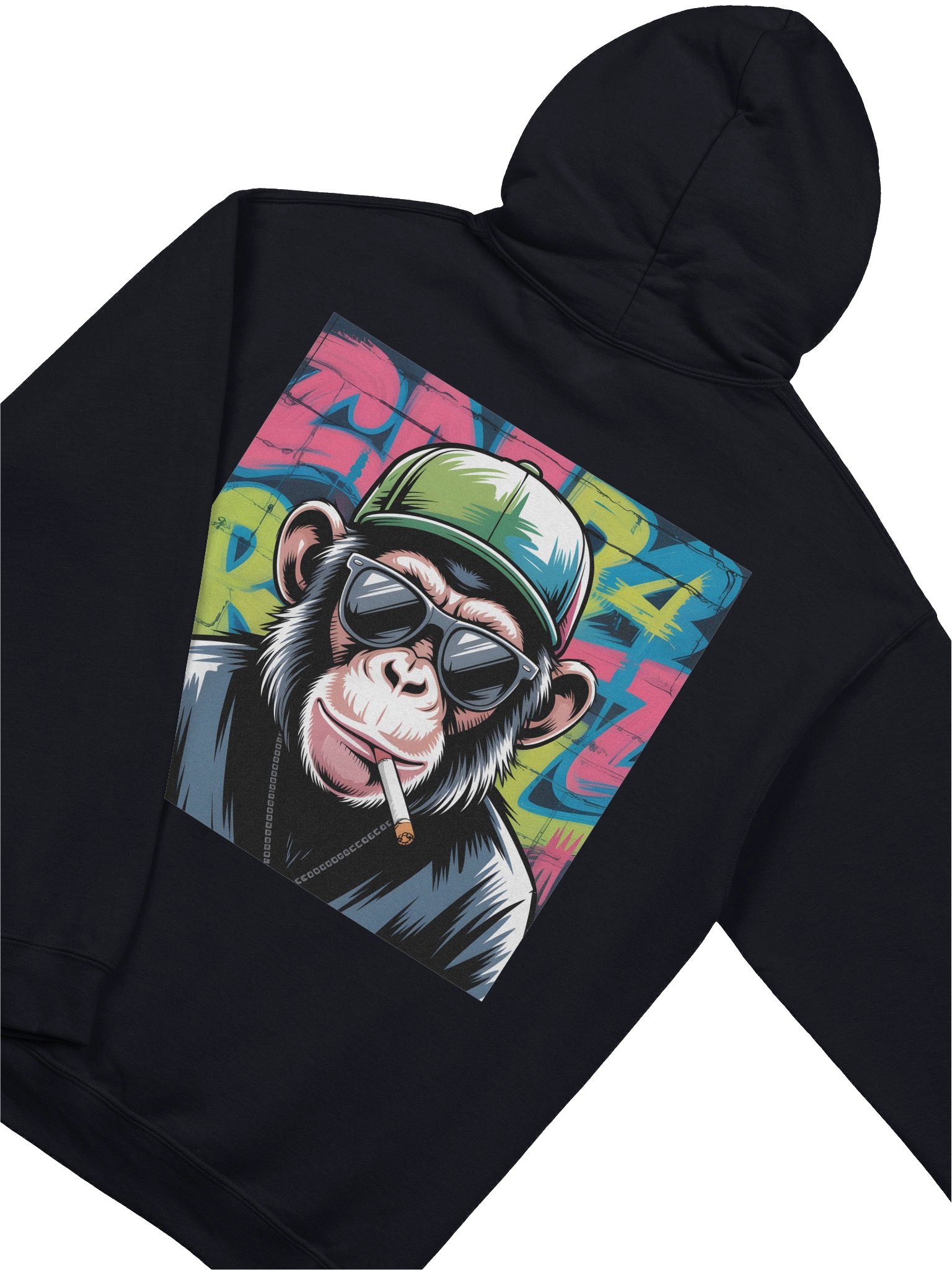 Graffiti Monkey Hoodie product image (2)