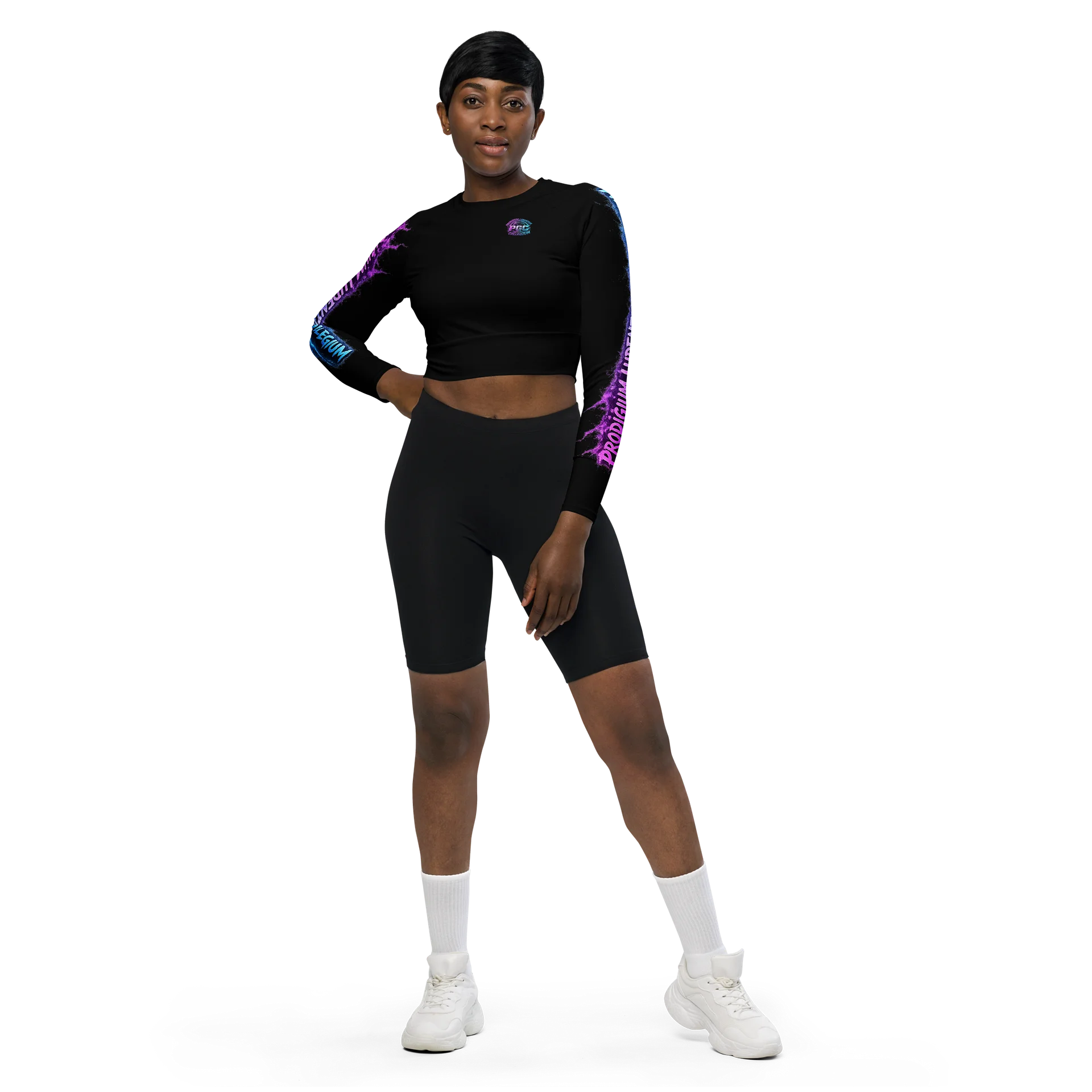 PGC women's long sleeve Crop product image (1)