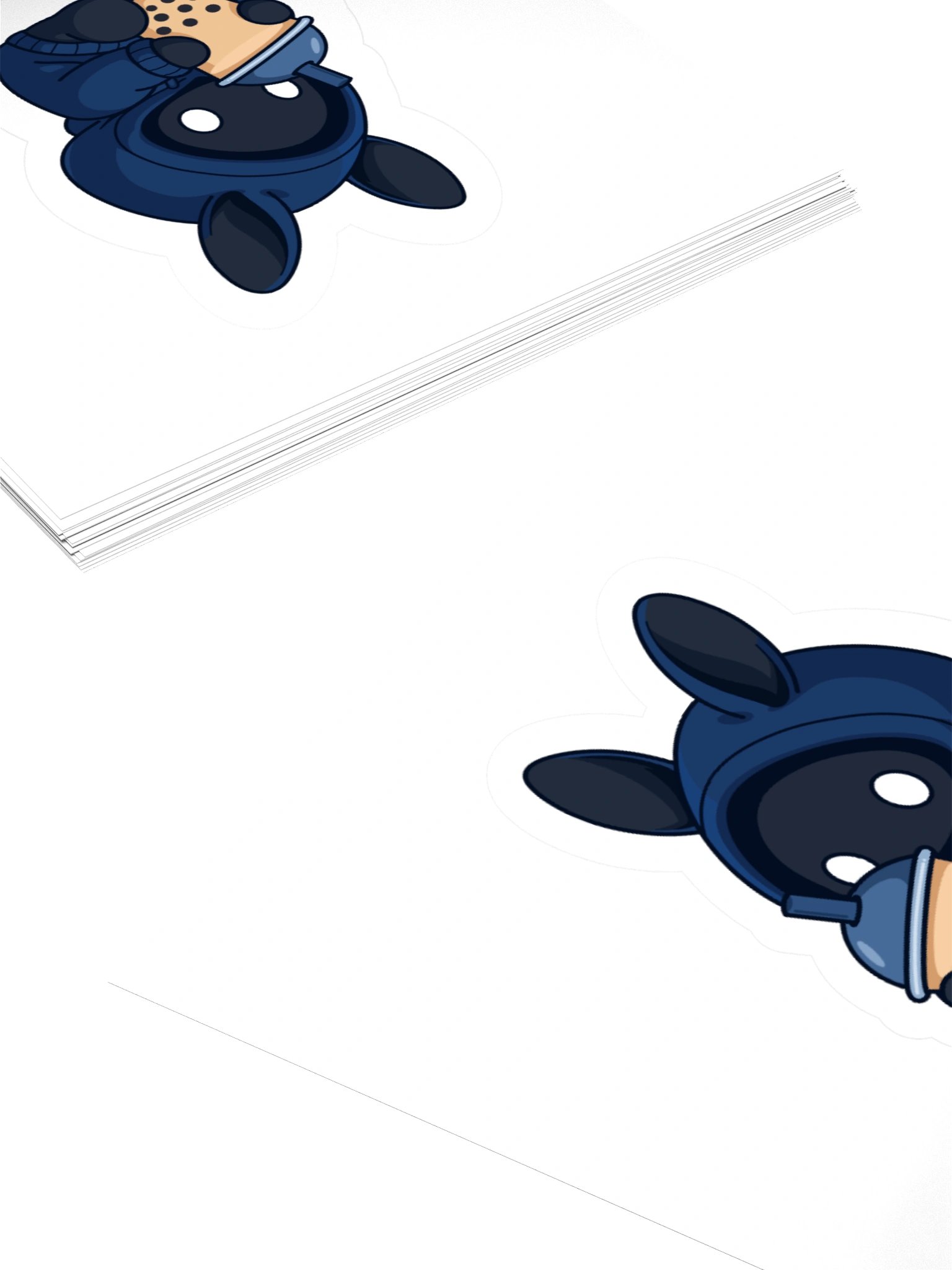 Poochoki Hugging Boba Sticker product image (4)