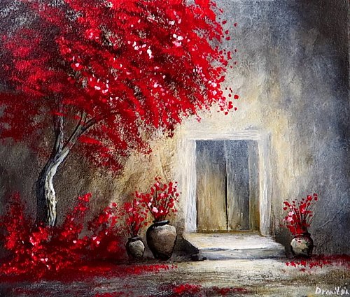 🌹 SECRET GARDEN — A Doorway to Somewhere Magical! 🚪✨

What secrets lie beyond an old wooden door surrounded by brilliant crim...