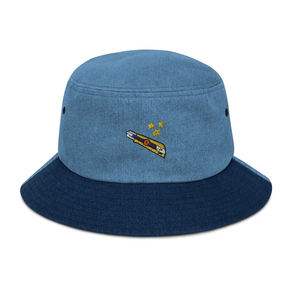 Utility Knife Denim Bucket Hat product image (13)