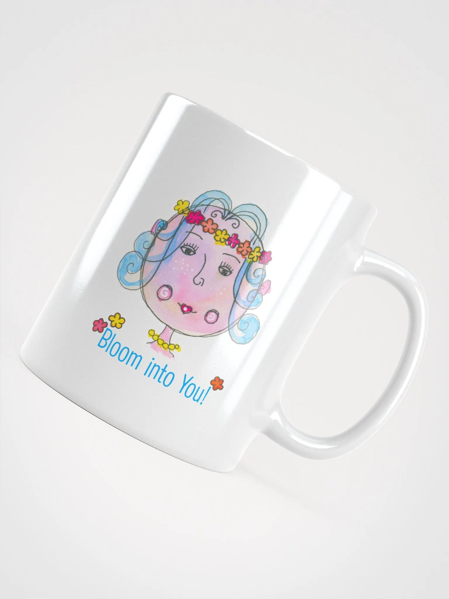 Bloom Into You Whimsical Character Mug product image (3)