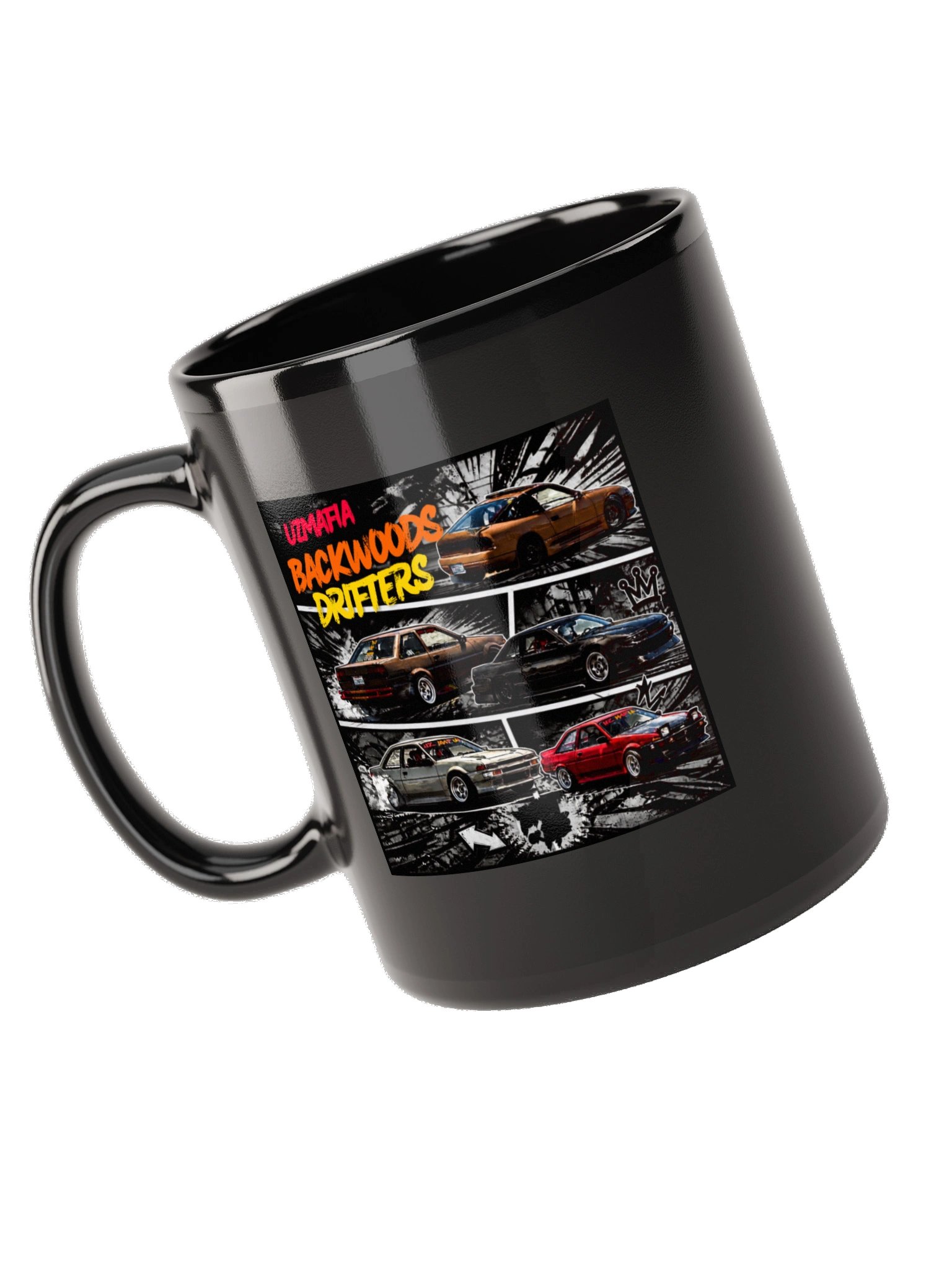 Comic Strip UZ Mafia Black Coffee Cup product image (10)