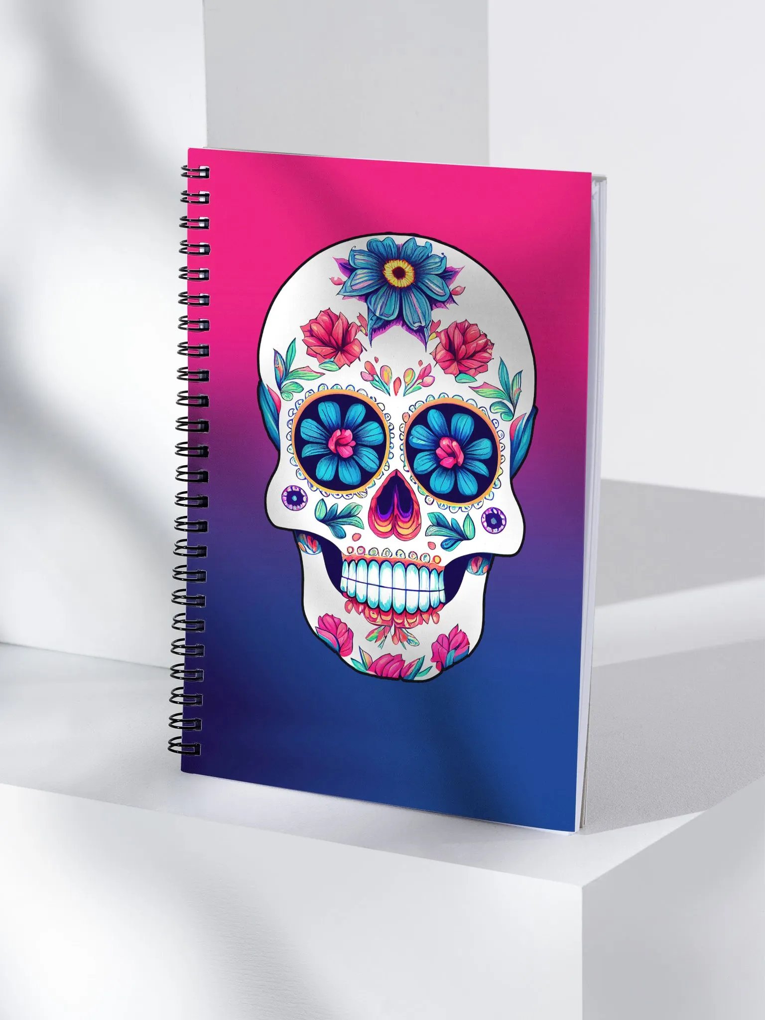 Sugar Skull - Day of the Dead - Spiral Notebook product image (4)