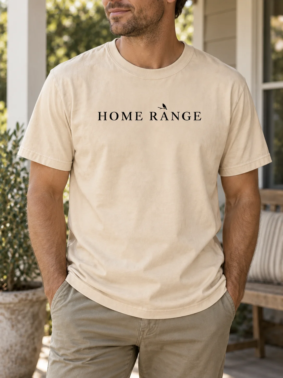 HOME RANGE | Minimalist Backyard Nature Tee product image (3)