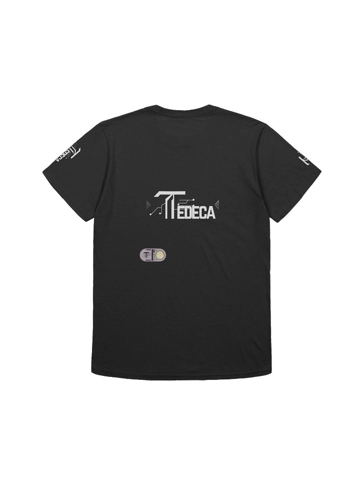 TRIBECA Vertical Text Unisex T-Shirt product image (2)