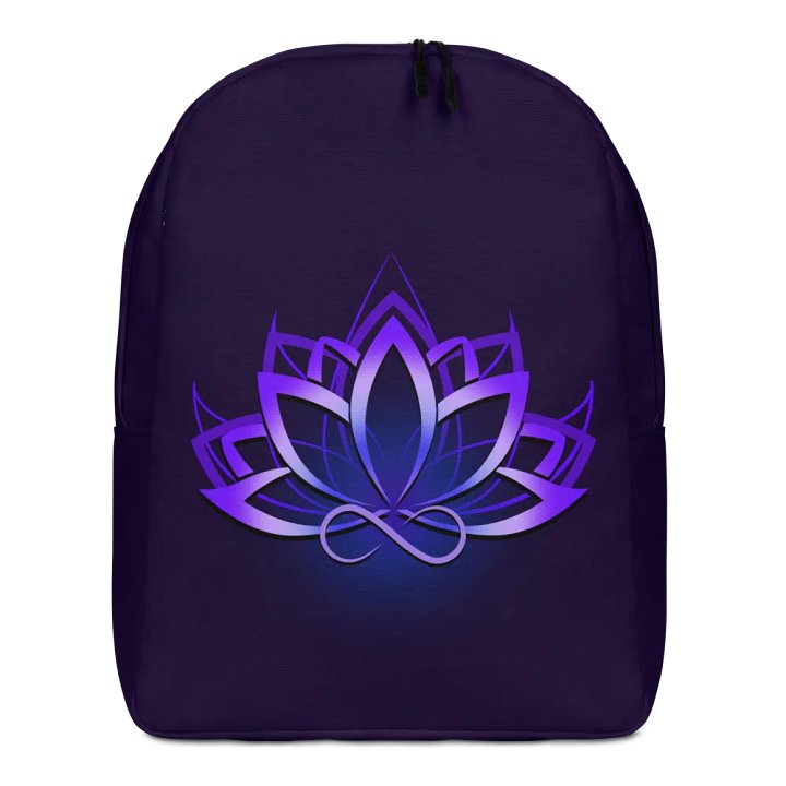 Flexxfinity Lotus Minimalist Backpack Dark product image (2)