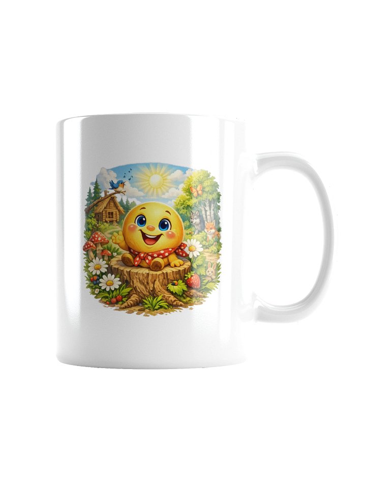 Kolobok Fairy Tale Mug – Cute Slavic Folk Art Cup product image (4)