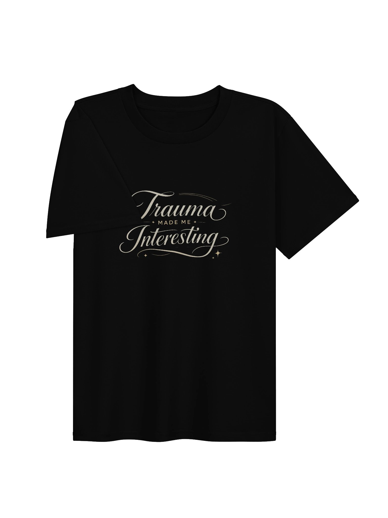 Trauma Made Me Interesting Women's Tee product image (3)
