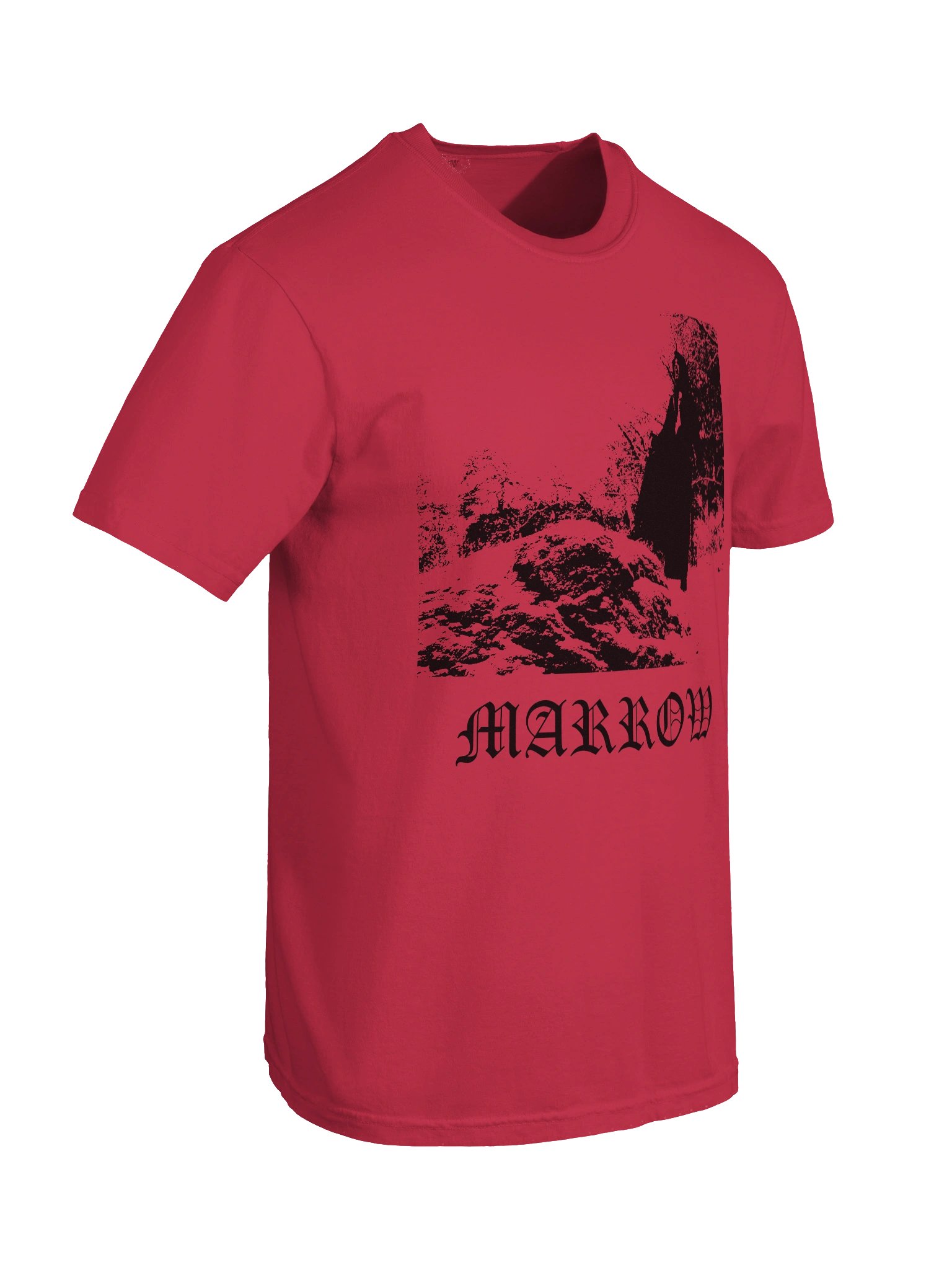 Marrow Black Print T-Shirt product image (9)