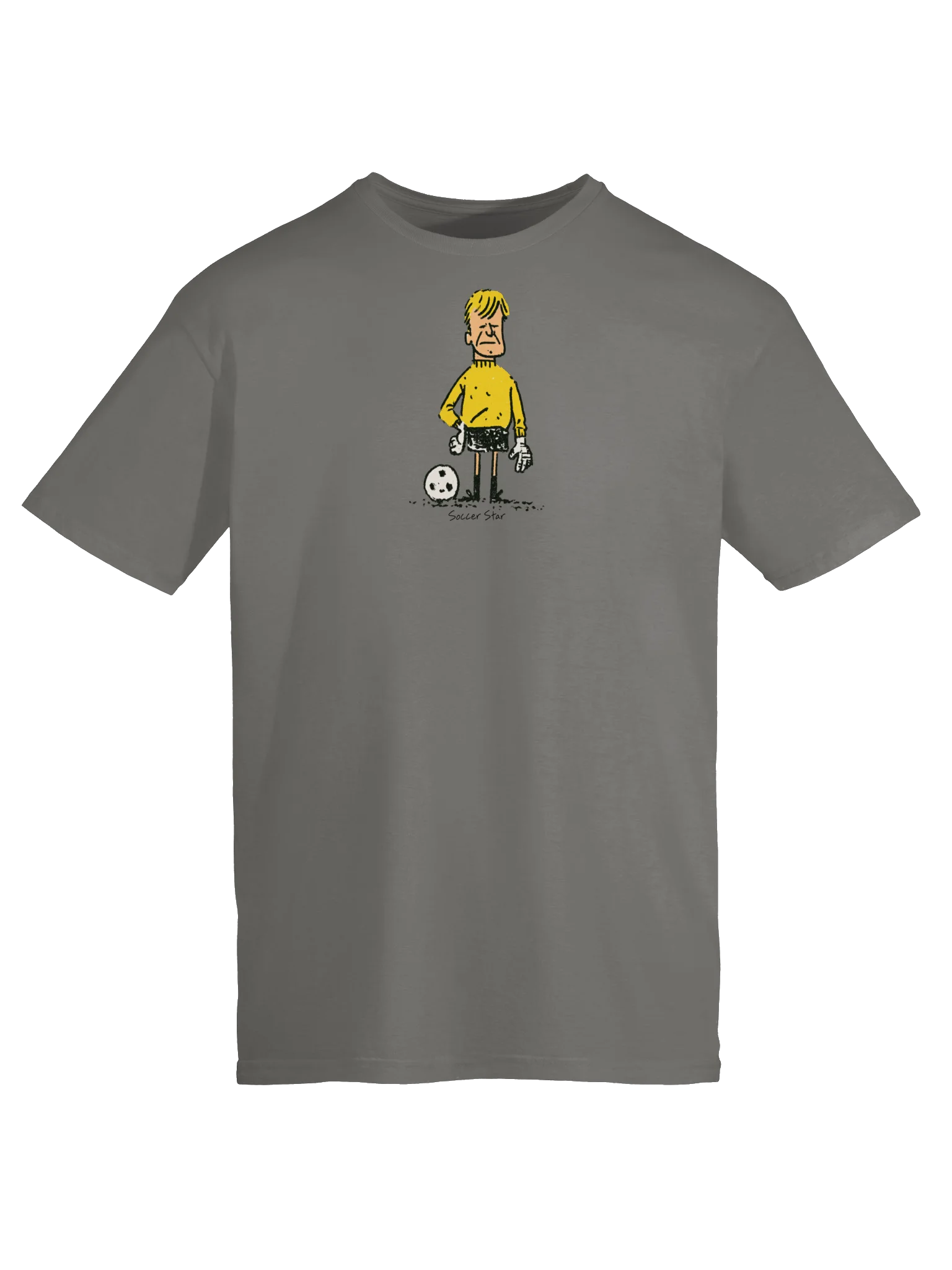 Soccer Star Cartoon Goalkeeper T-Shirt product image (5)